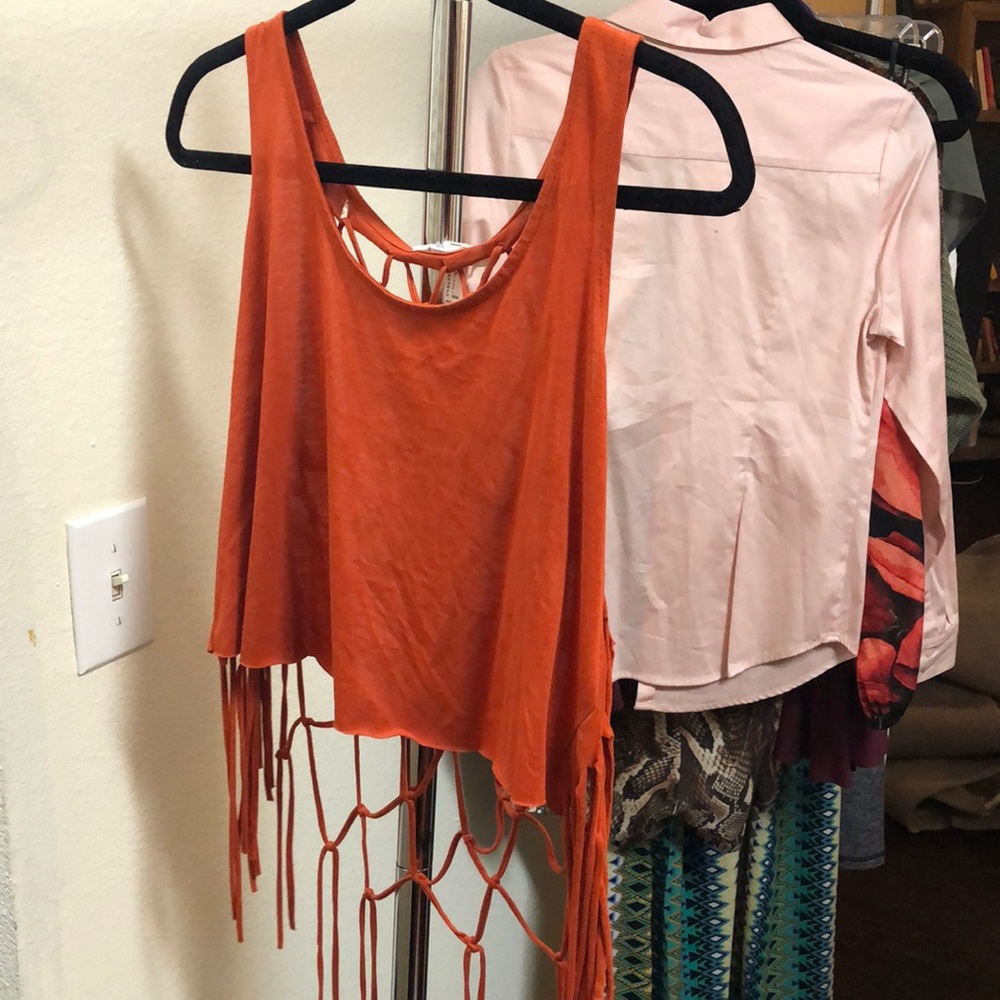 Orange Crop Tank